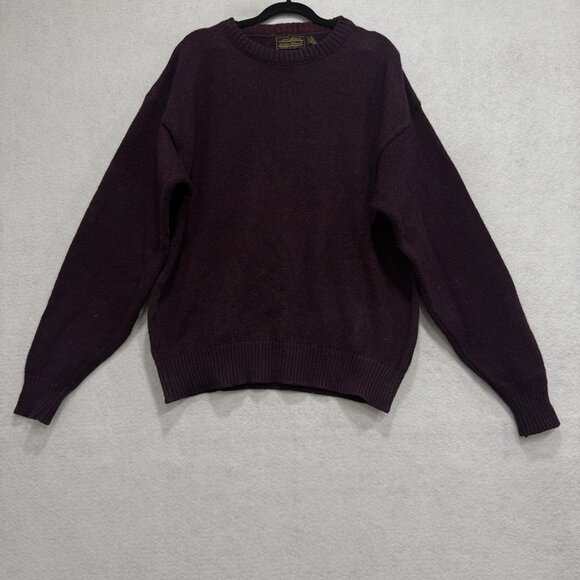 Vintage Eddie Bauer Sweater Mens Extra Large Wool Crewneck Knit Pullover USA 90s - Picture 1 of 8